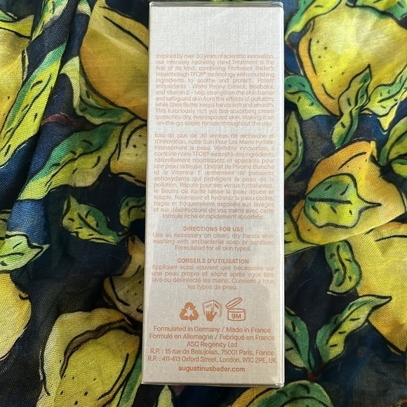 Brand New Augustinus Bader The Hand Treatment w/ TFCS Rich Cream Hydrating Vegan - Picture 3 of 8